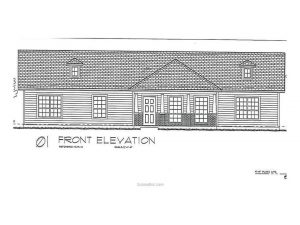 3901 Vail Lane, Bryan, Texas - Front Elevation 3901 Vail Lane, Bryan, Texas - Front Elevation